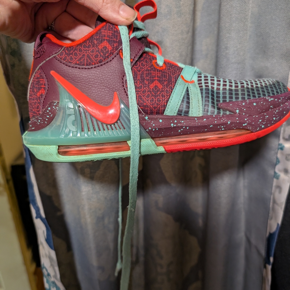 Nike Red and Black Sneakers